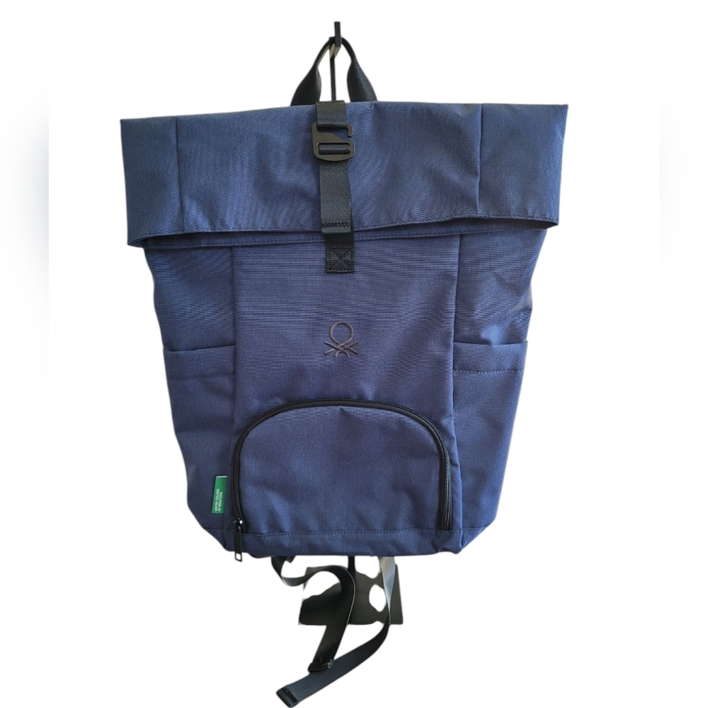 United Colors Of Benetton Blue Backpack